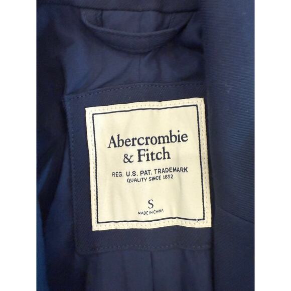 Women's Abercrombie & Fitch Navy Blazer Small - Picture 5 of 7